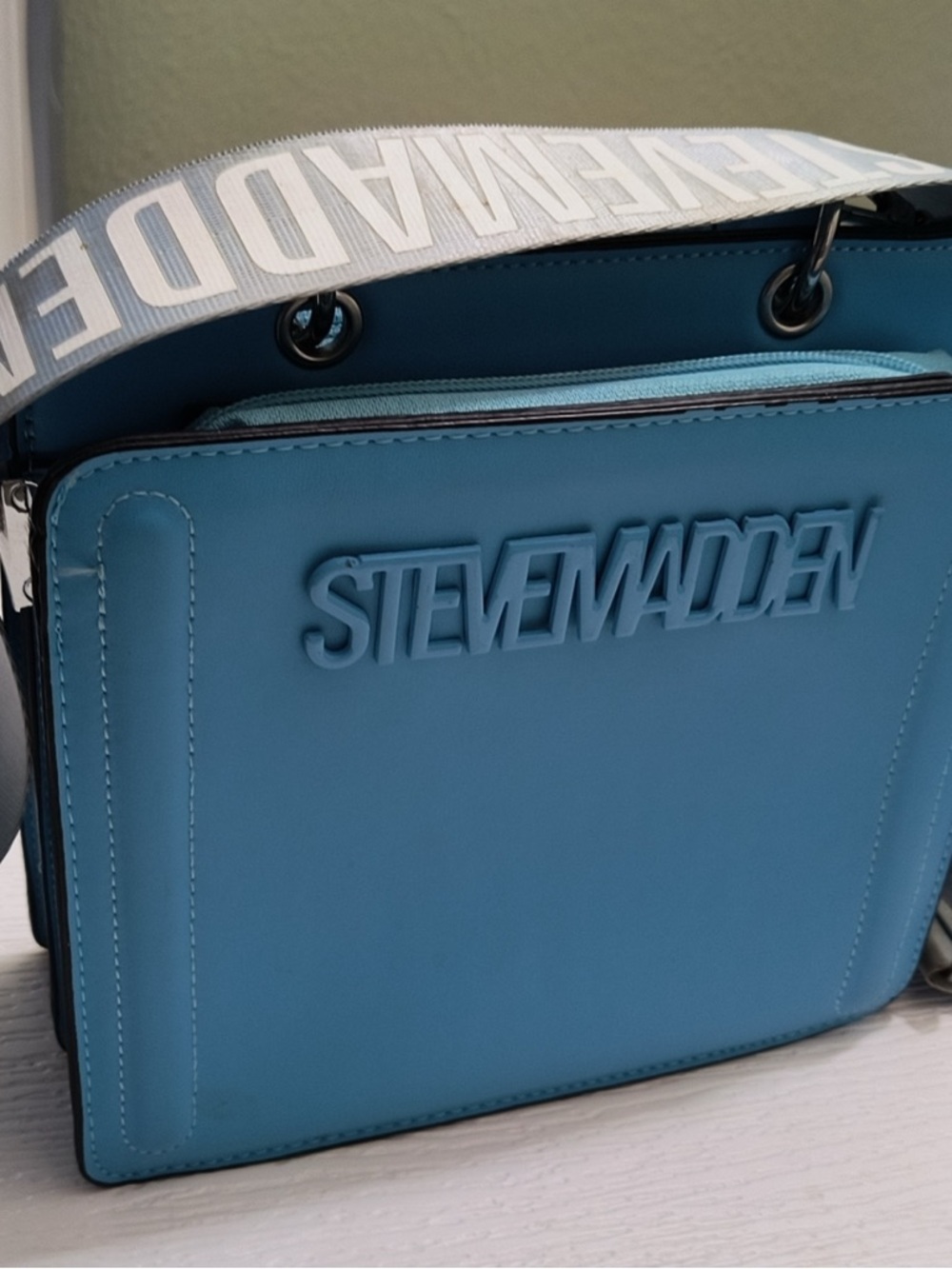 Steve Madden Blue Crossbody Bag